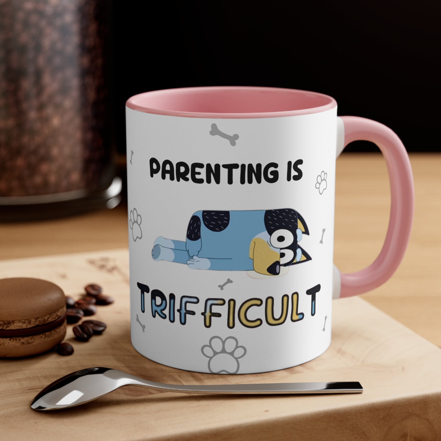 Parenting is Trifficult - Bandit Heeler Mug
