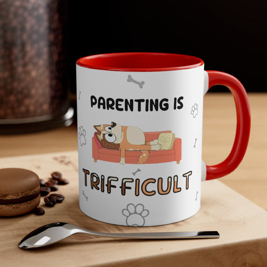 Parenting is Trifficult - Chilli Heeler Mug