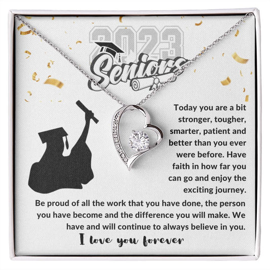Senior 2023 l You Did It l Forever Love Necklace