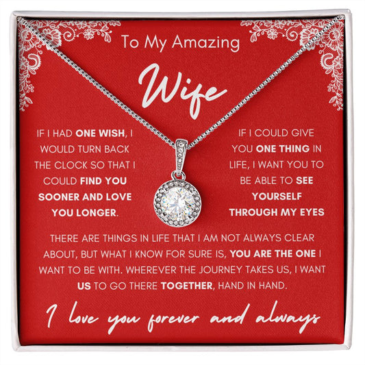 To My Wife / The Only one / Eternal Hope Necklace